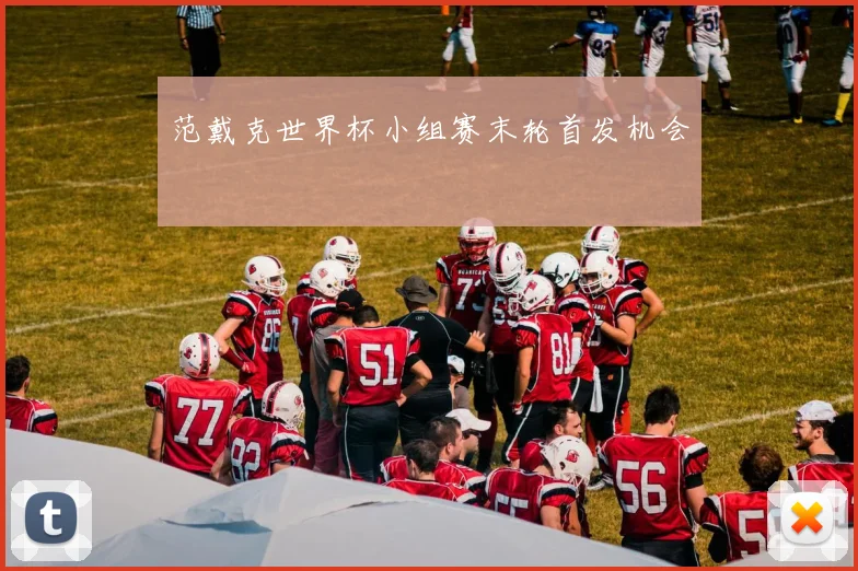 范戴克世界杯小组赛末轮首发机会